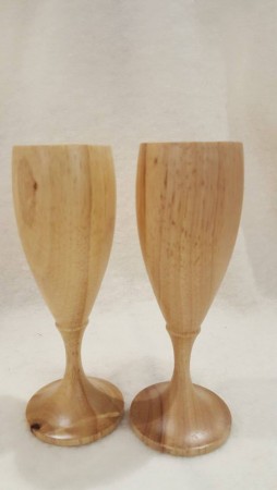 Hvitvin / Champagneglass av tre fra Eagle Products