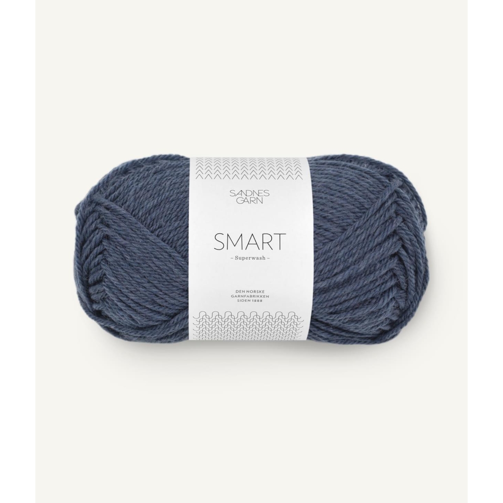 6072 Smart Blågrå melert