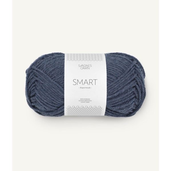 6072 Smart Blågrå melert