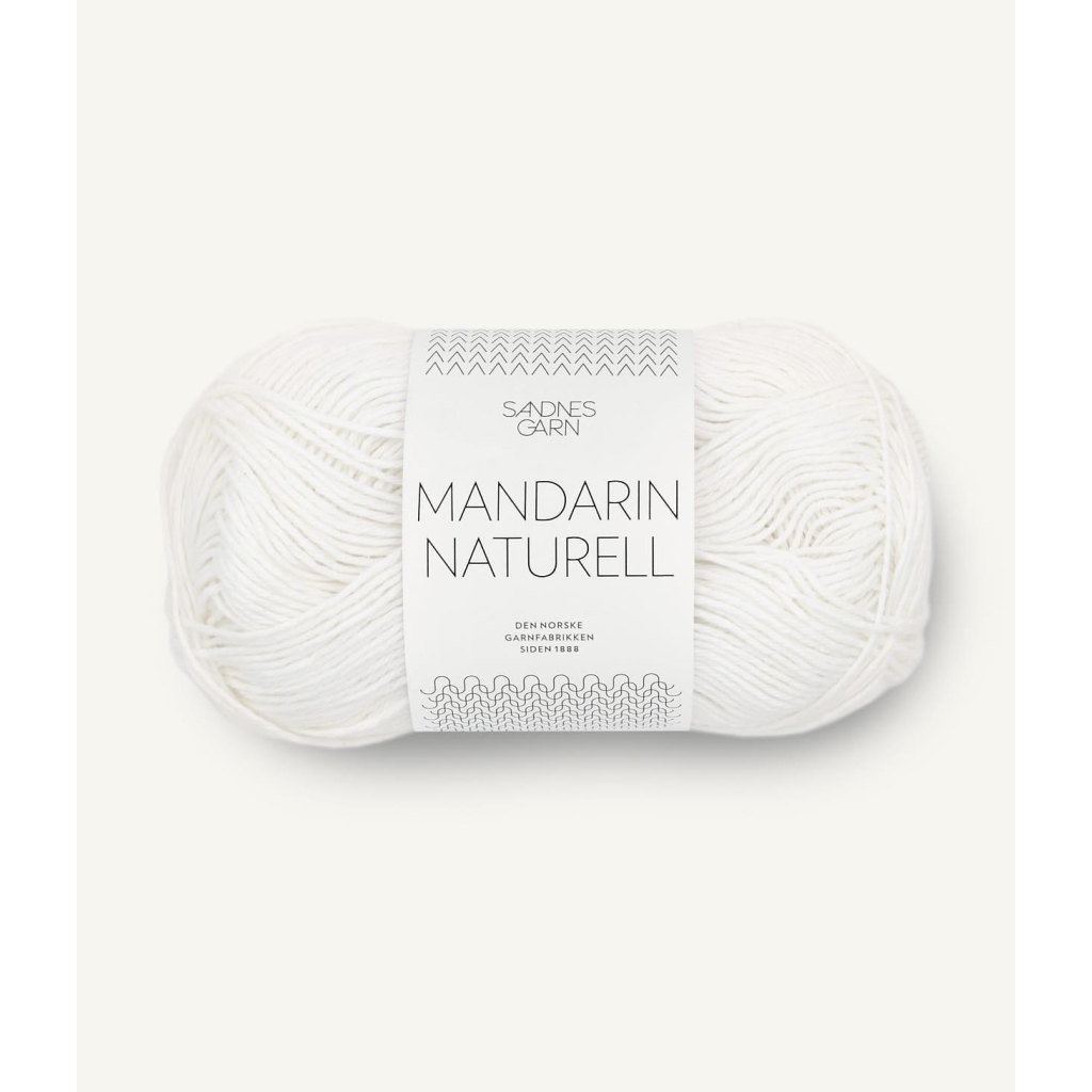 1001 Mandarin Naturell Optisk Hvit