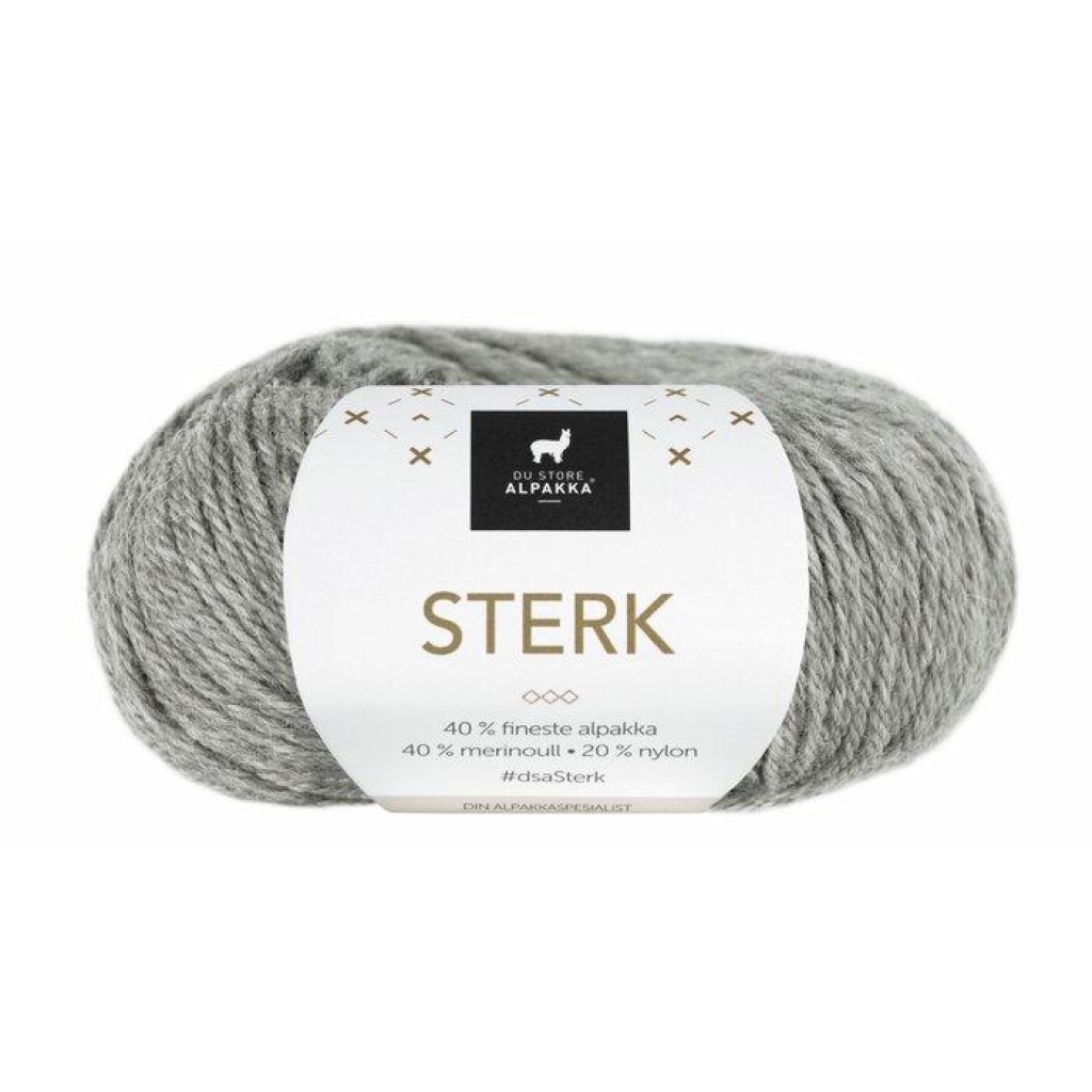 STERK Grå melert - 822