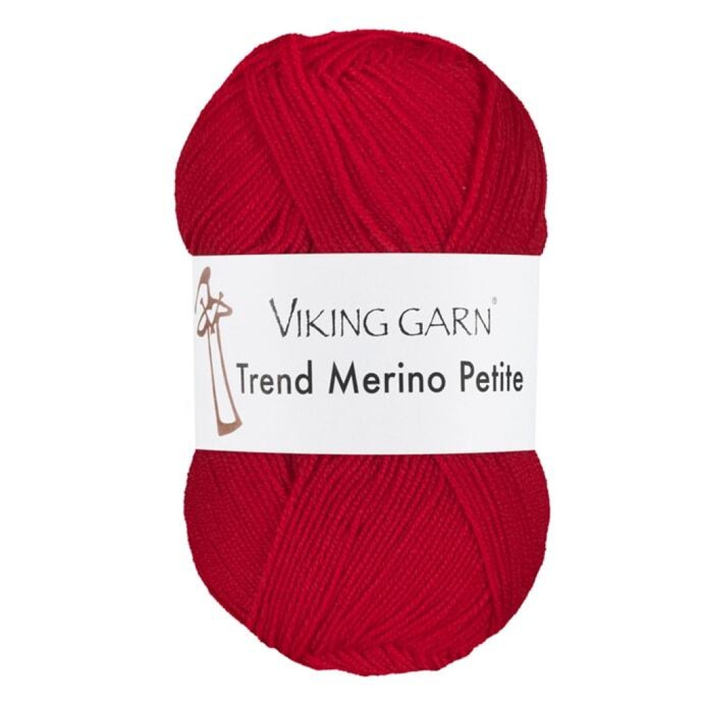 TREND MERINO PETITE Rød - 350