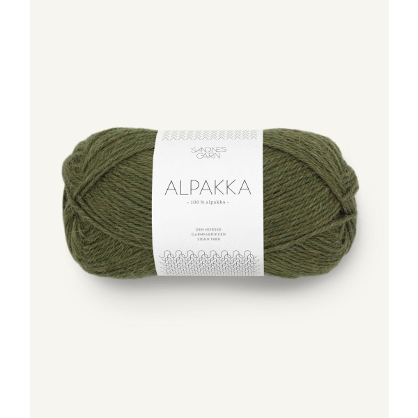 9573 Alpakka Mosegrønn