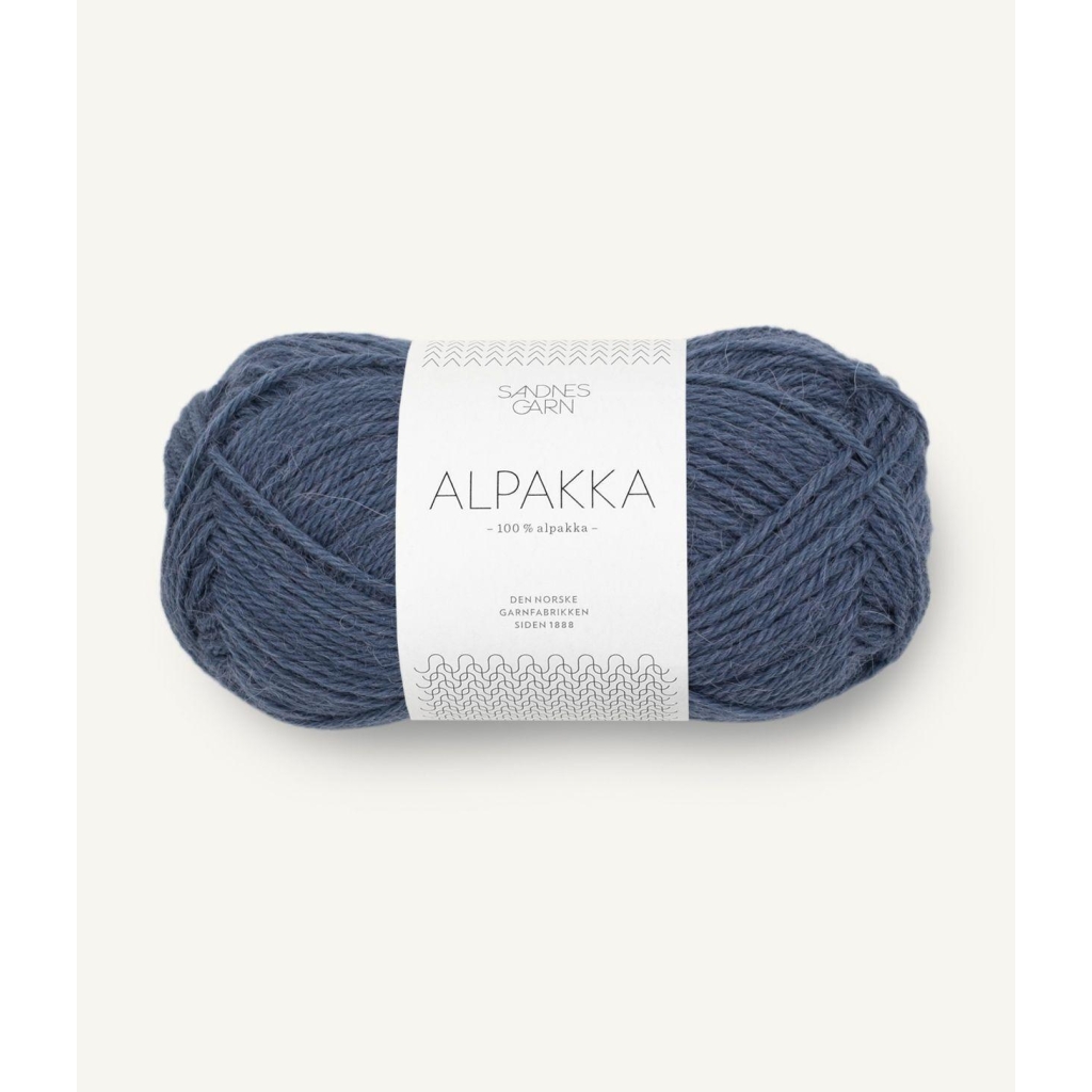 6064 Mini Alpakka Blåbær