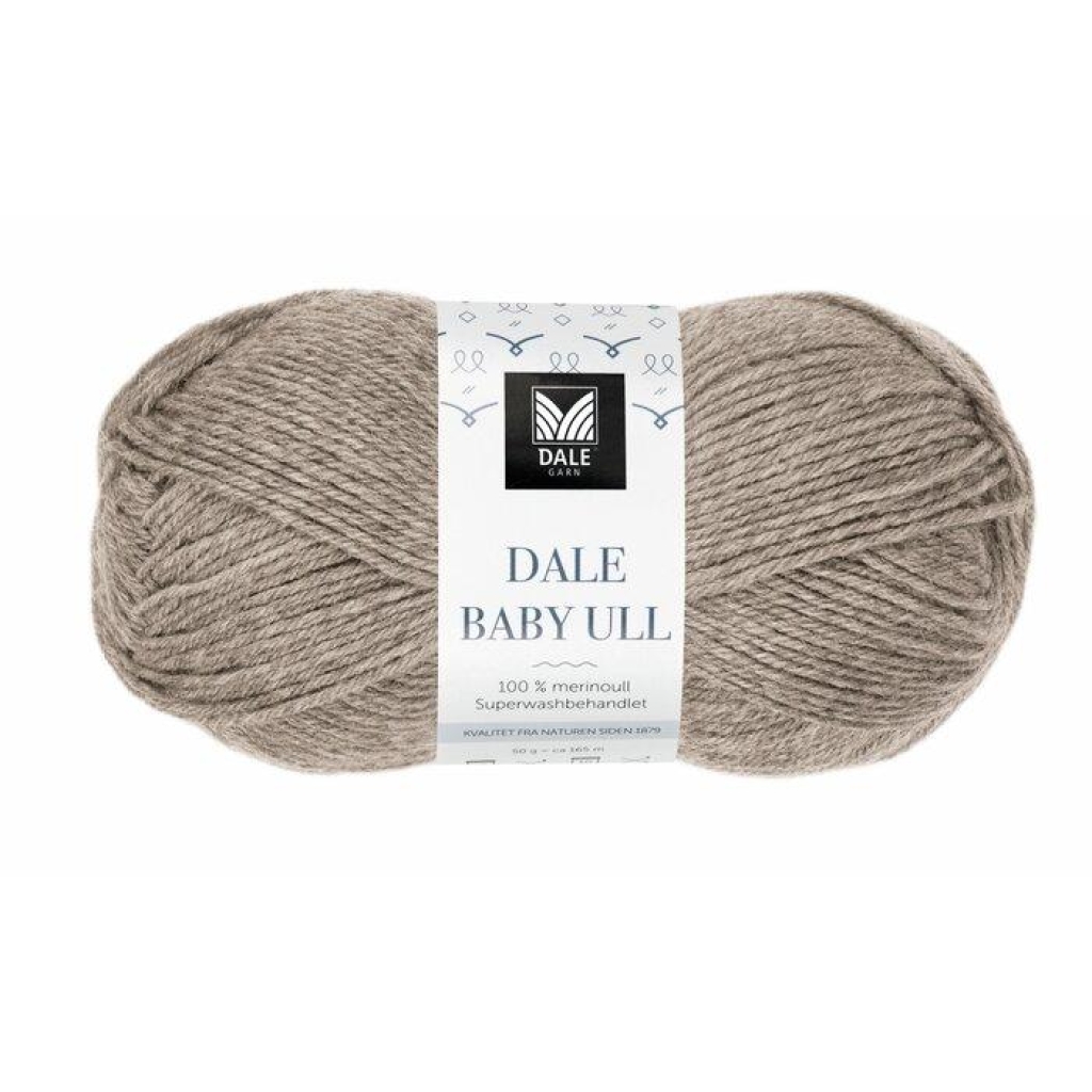 Baby Ull - Beige melert