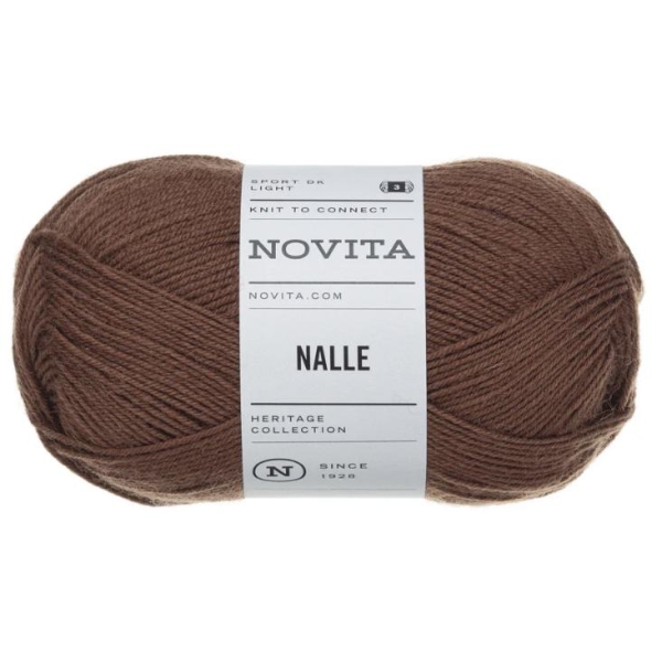 Nalle mørk brun 635