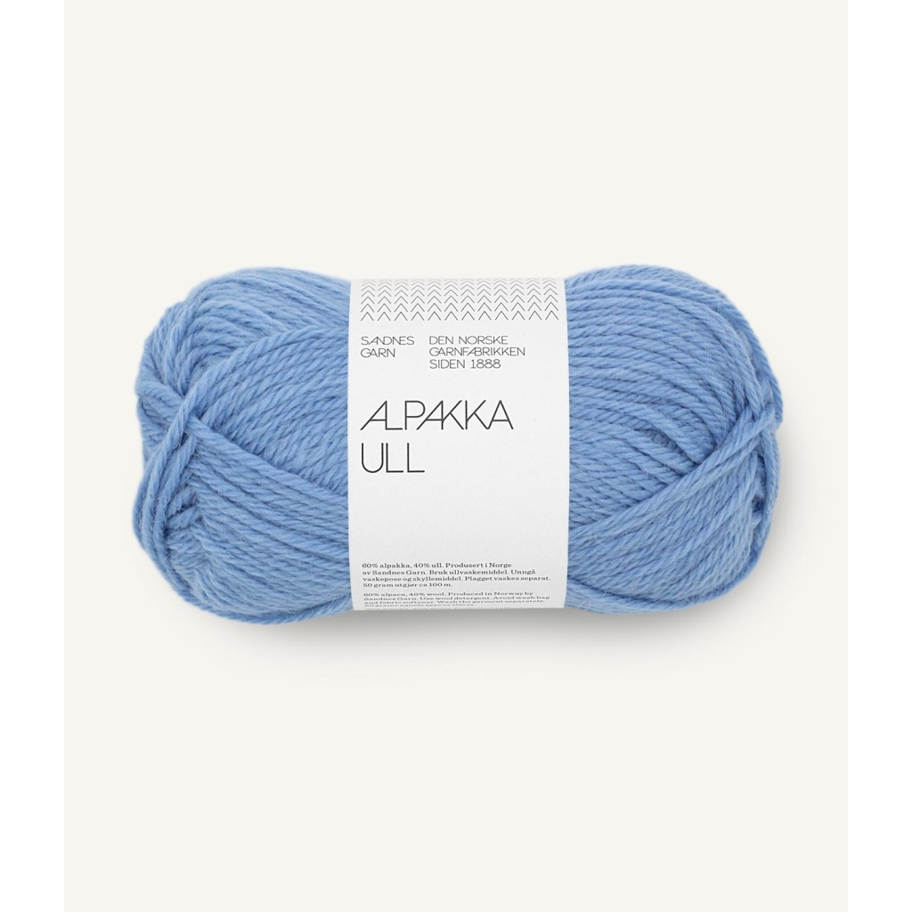 5824 Alpakka Ull Provence blue Nm 8,0/4