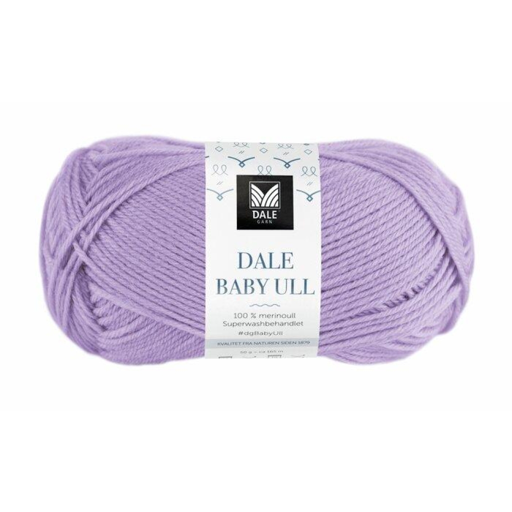 Baby Ull - Lys Lavendel