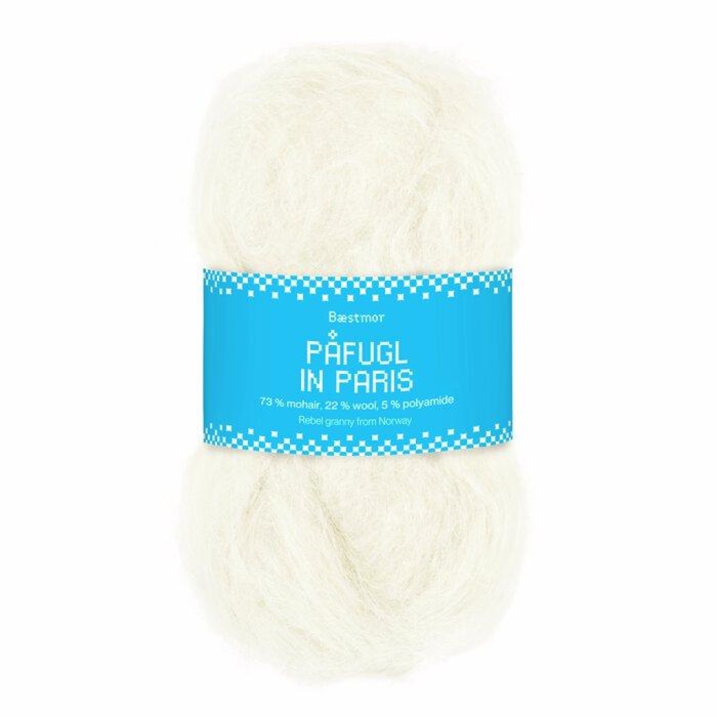 PÅFUGL IN PARIS White - 0010