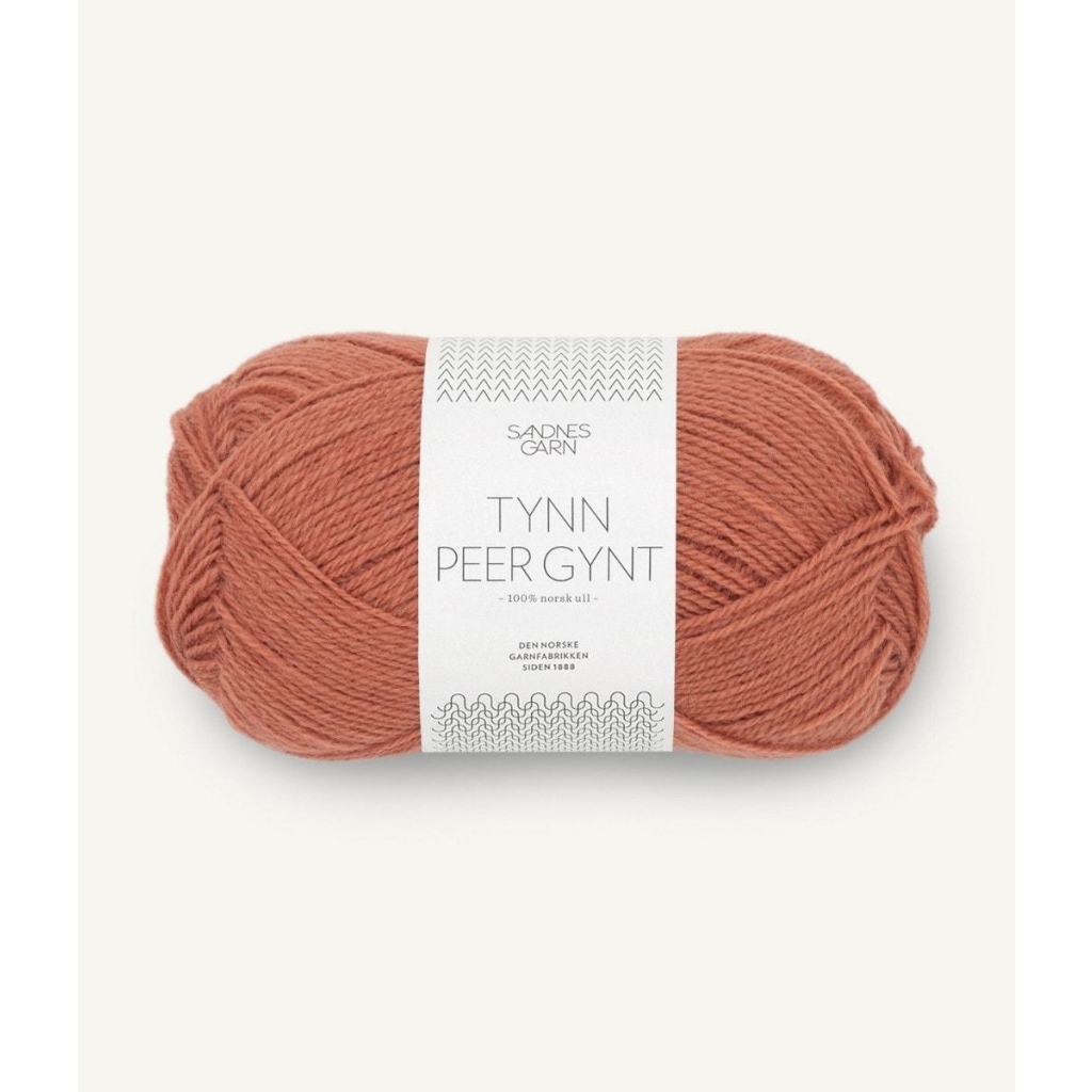 3535 Tynn Peer Gynt Lys Kobberbrun