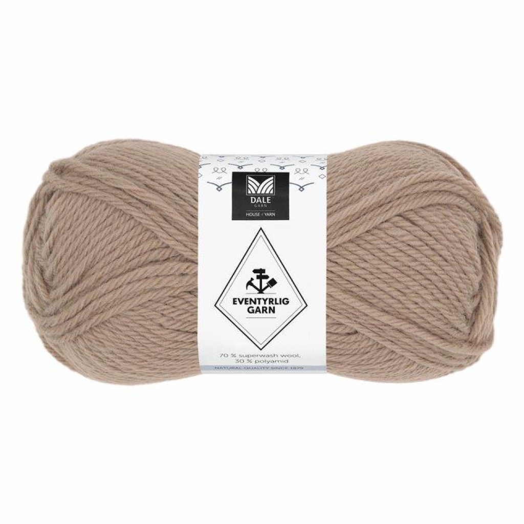 Eventyrlig garn - Brun