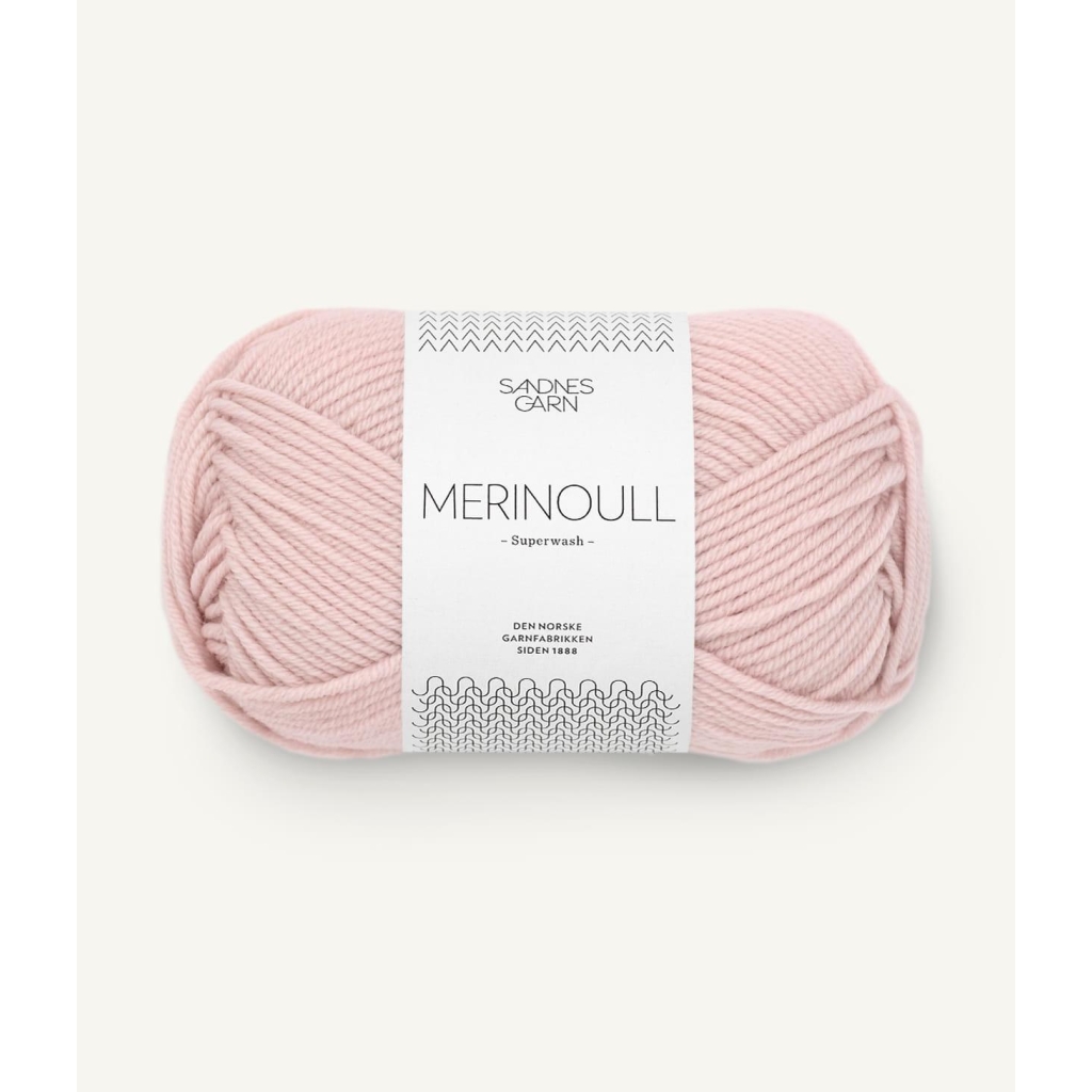 3511 Merinoull Pudder Rosa