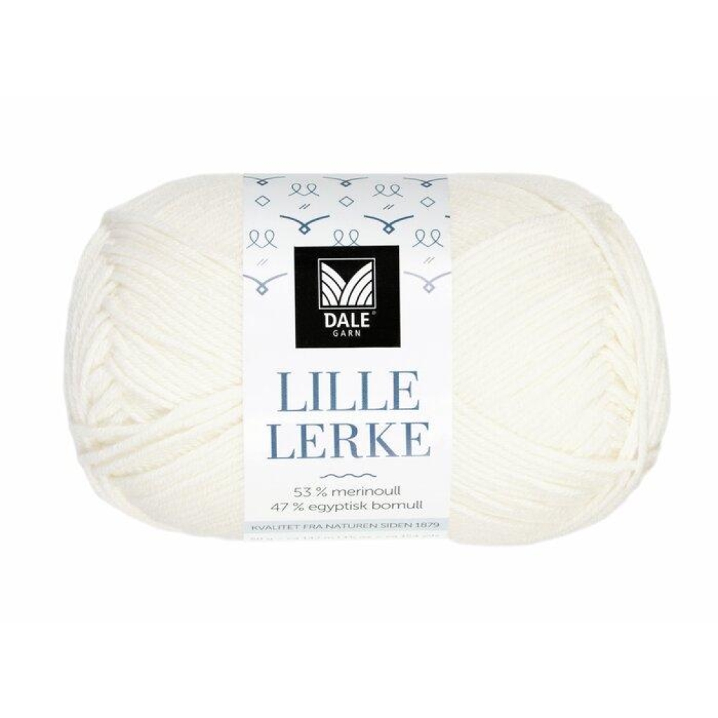 Lille Lerke - Halvbleket hvit