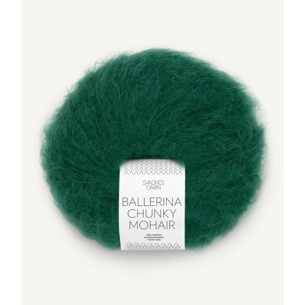 7772 Ballerina Chunky Mohair Rain forest