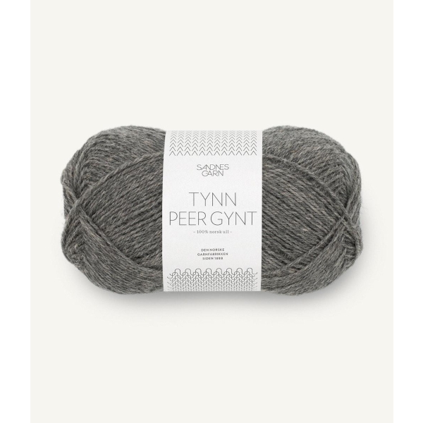 1053 Tynn Peer Gynt Mørk Gråmelert