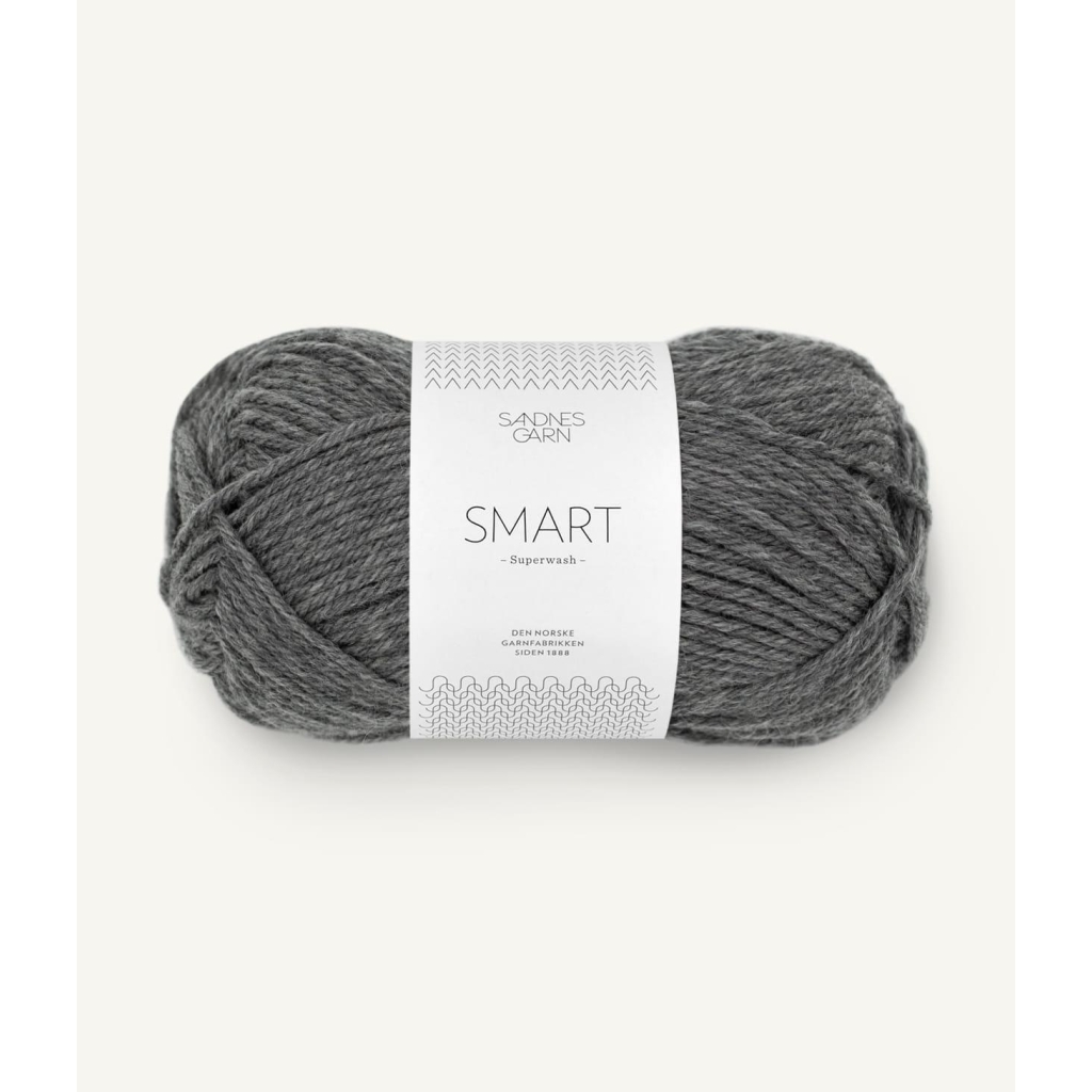 1053 Smart Mørk Gråmelert