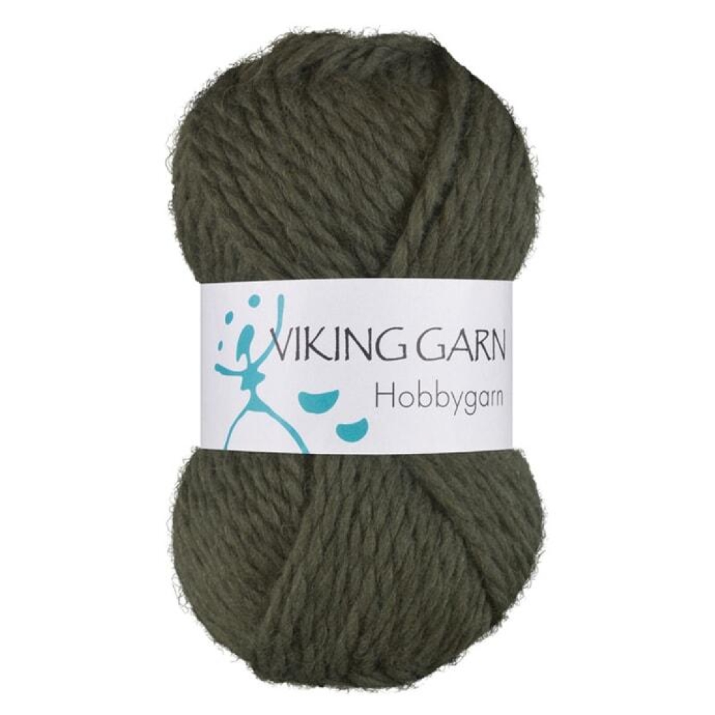 HOBBYGARN Mørk grønn - 935