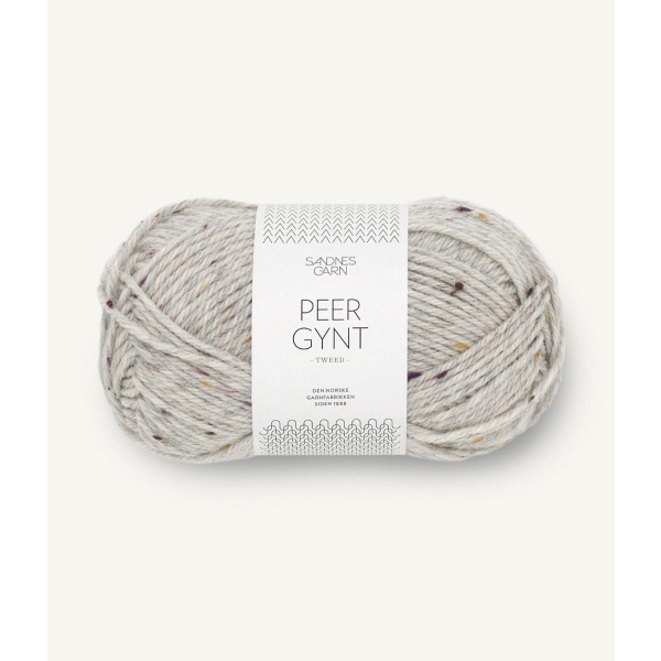 1035 Peer Gynt Lys Gråmelert Løvfall Tweed