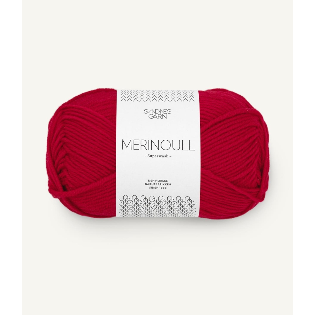 4219 Merinoull Rød