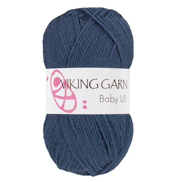 BABY ULL Jeansblå - 325