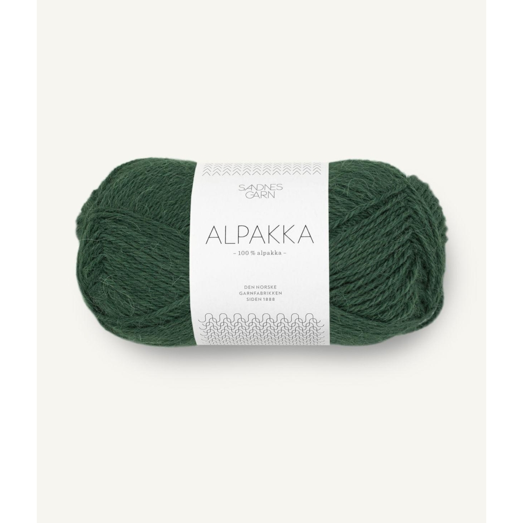 8581 Alpakka Dyp skoggrøn