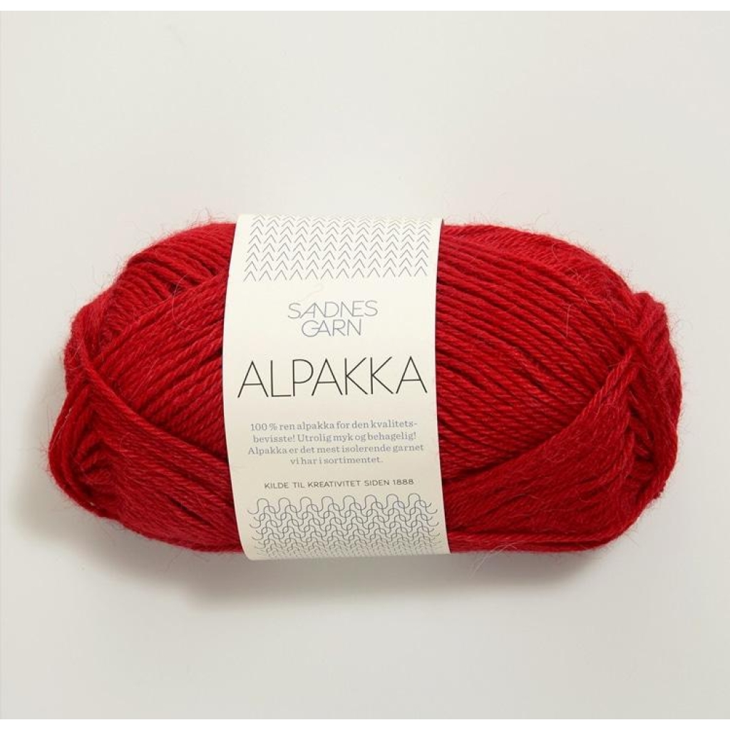 4219 Alpakka Rød