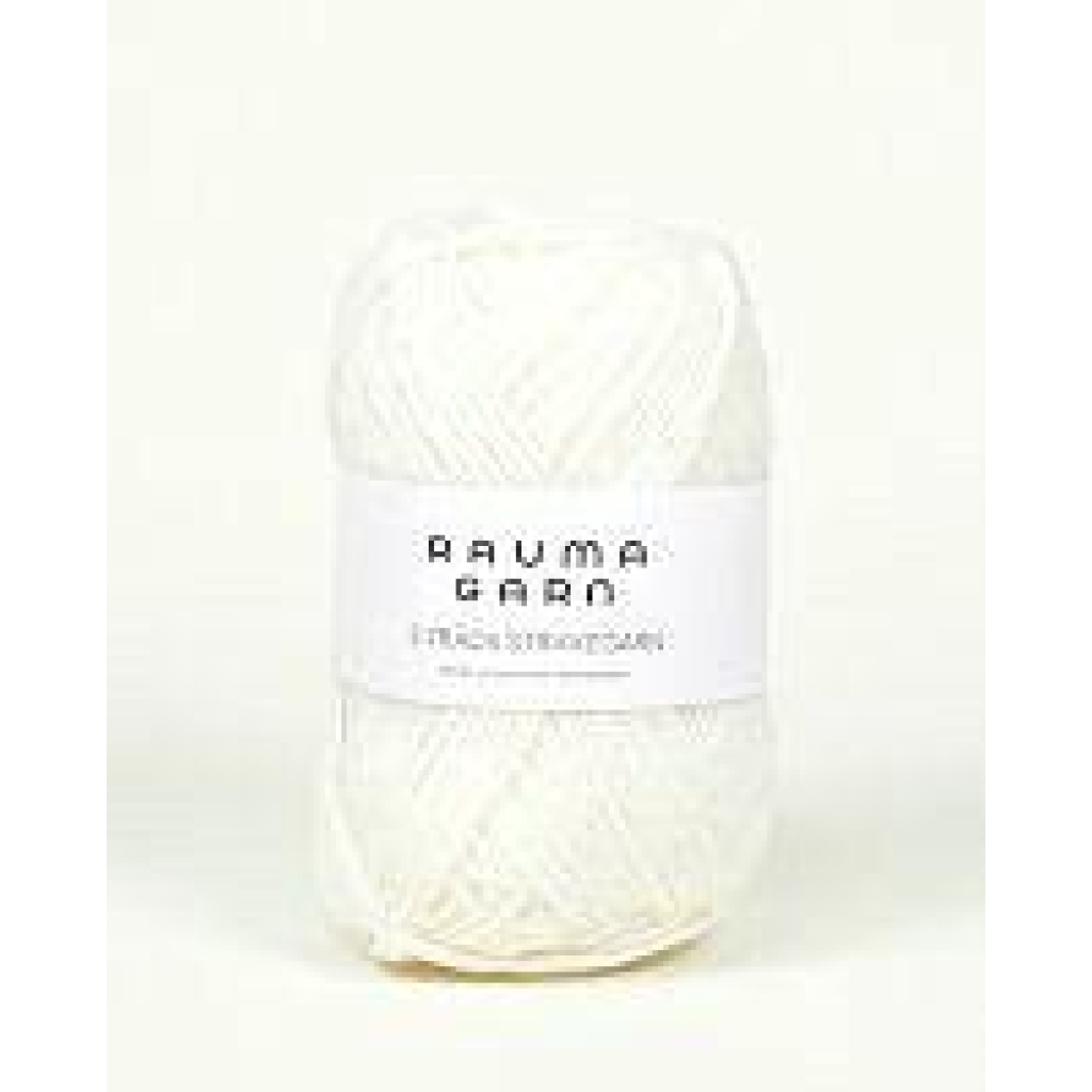 3-TR. STRIKKEGARN Hvit - 100