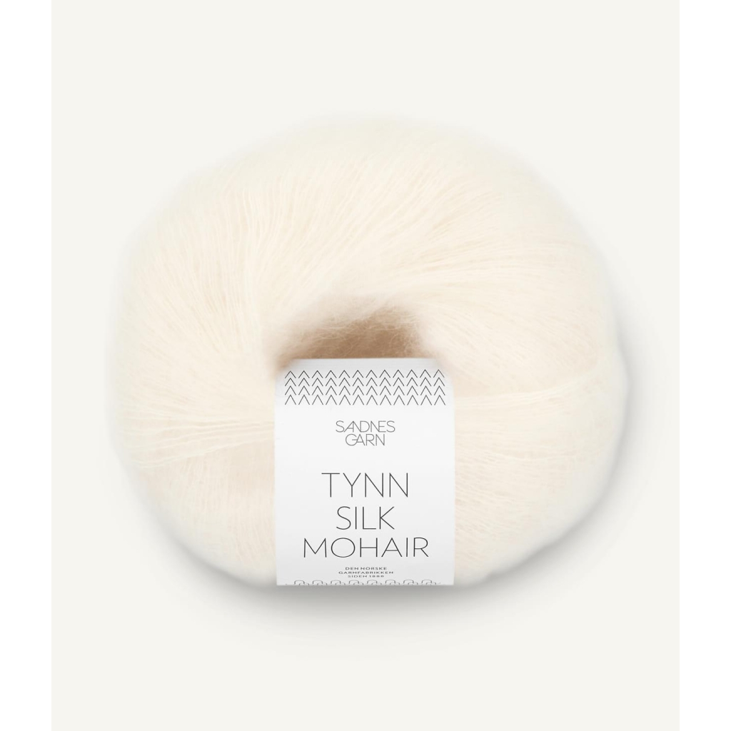 Tynn Silk Mohair Natur 1012