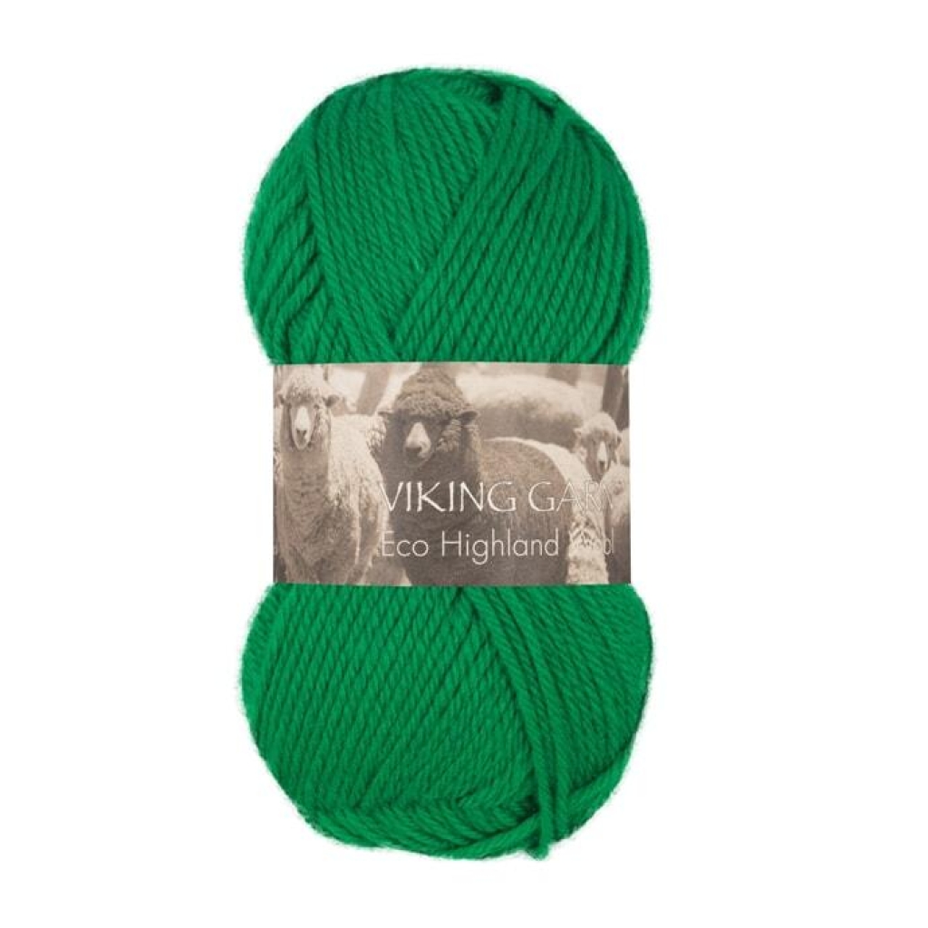 ECO HIGHLAND WOOL Grønn - 230