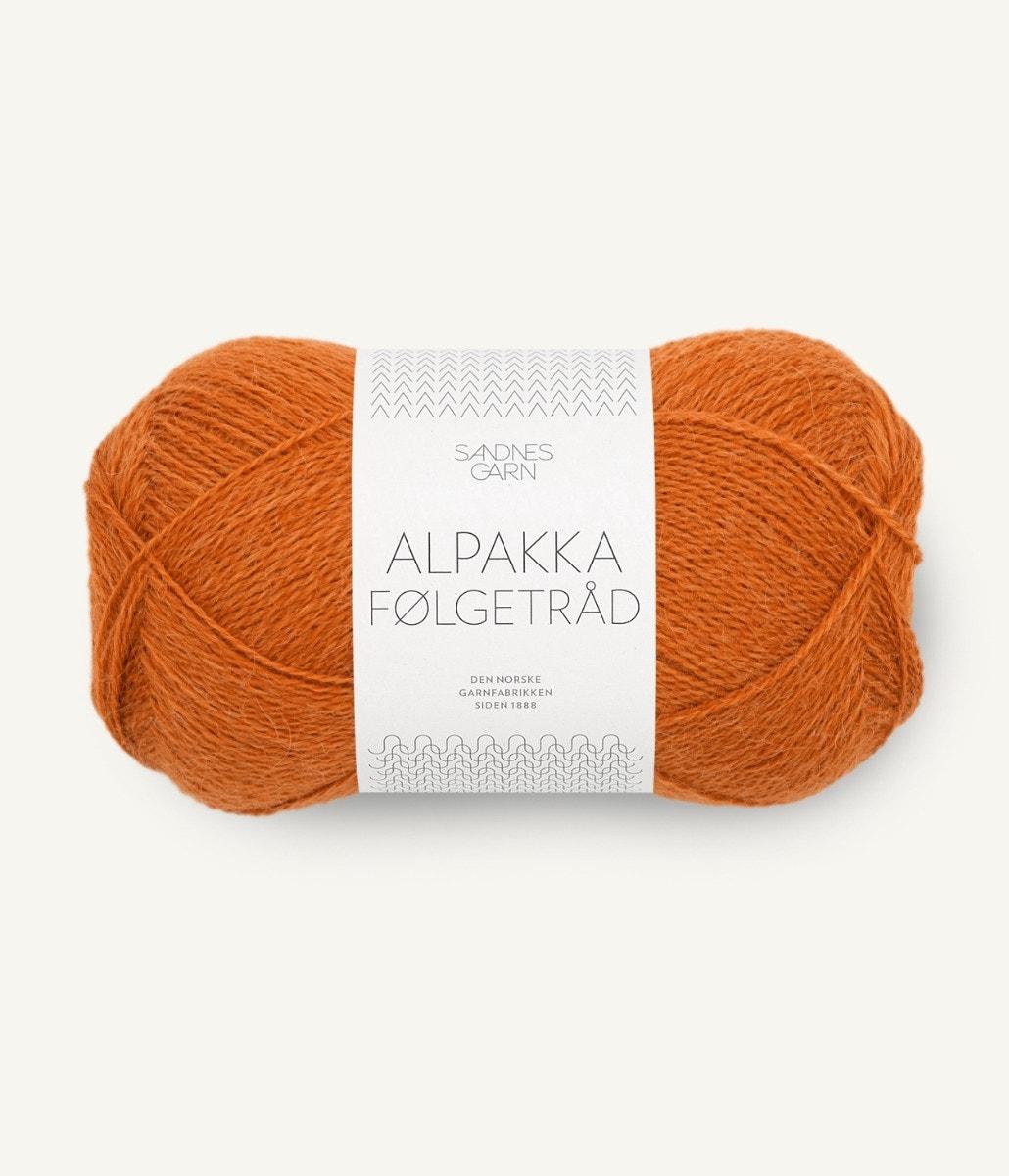 2745 Alpakka Følgetråd Cognac Nm 16/2