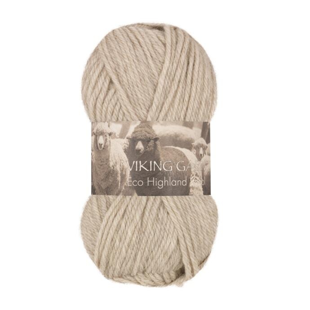 ECO HIGHLAND WOOL Perlegrå - 212