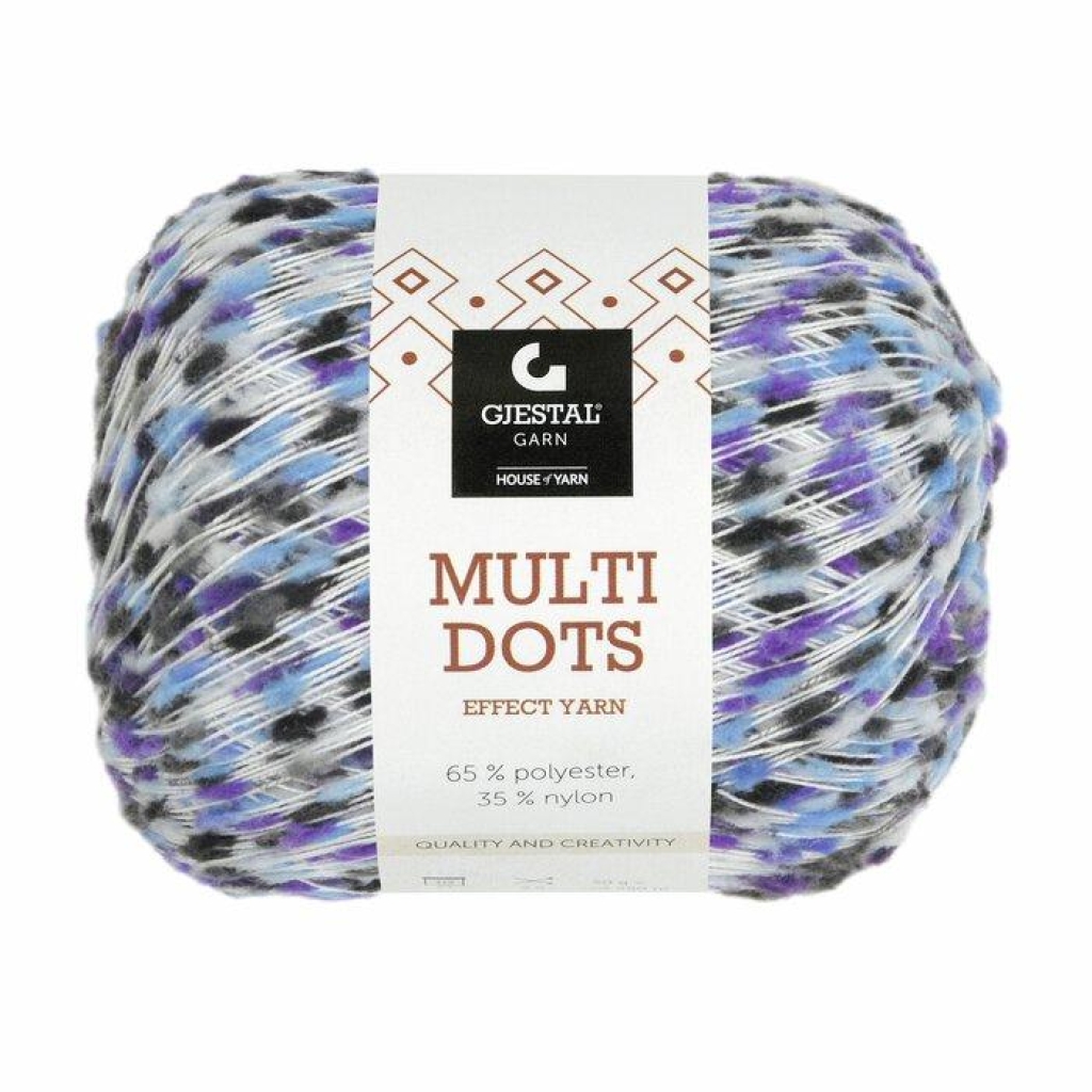 Multi dots - Blå dots