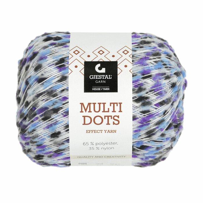 Multi dots - Blå dots