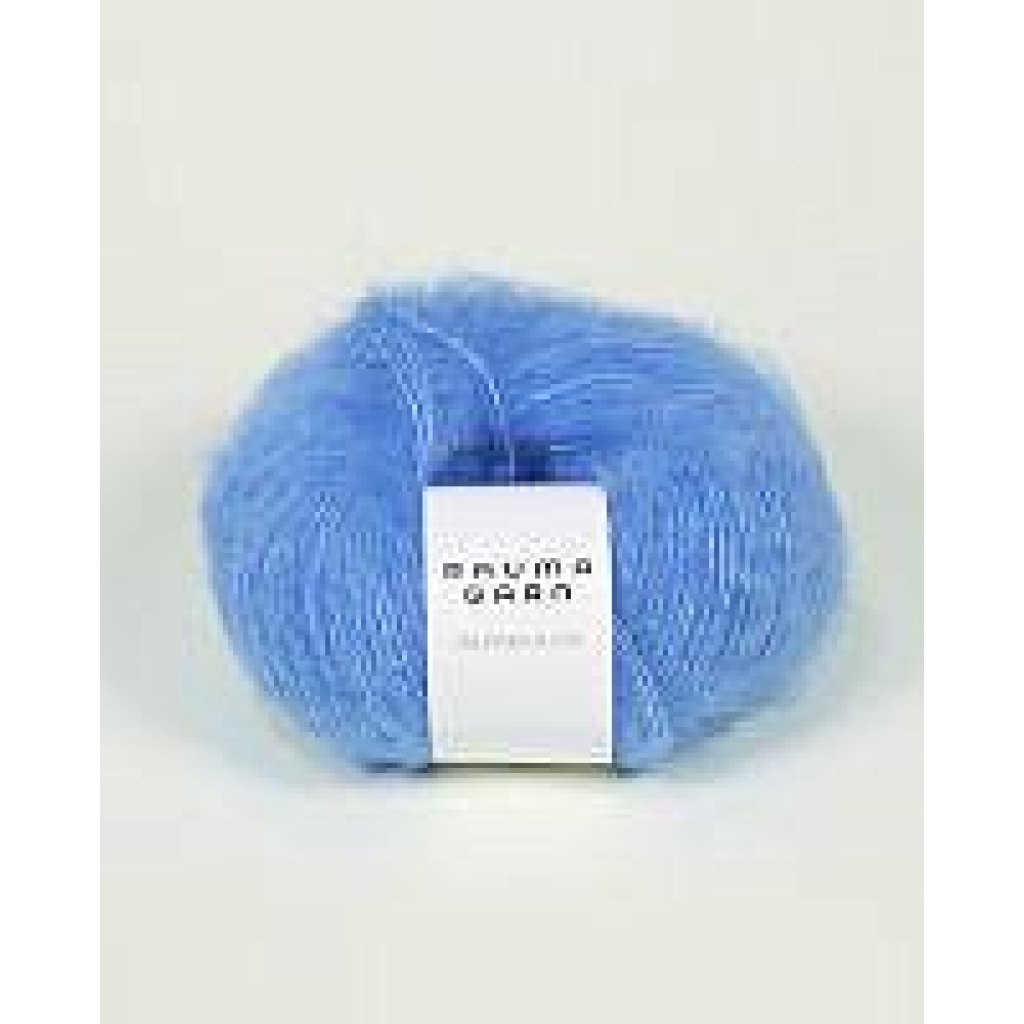 Alpakka Lin Himmelblå - 1389