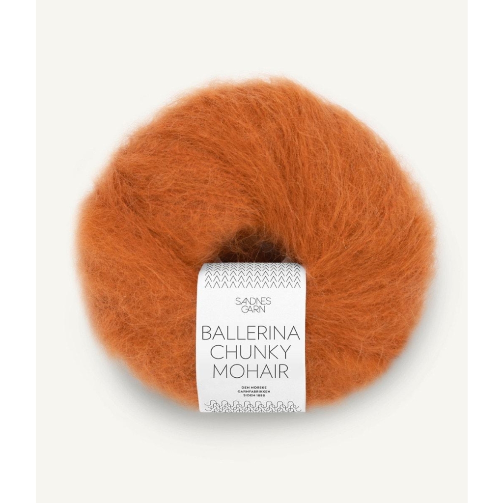 2745 Ballerina Chunky Mohair Cognac
