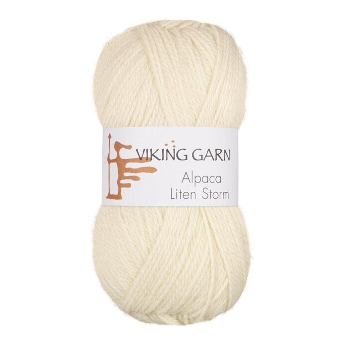 ALPACA LITEN STORM Naturhvit - 702