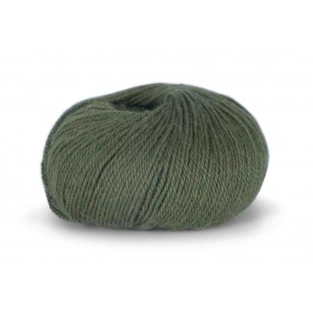 Alpakka Forte - Skogsgrønn melert