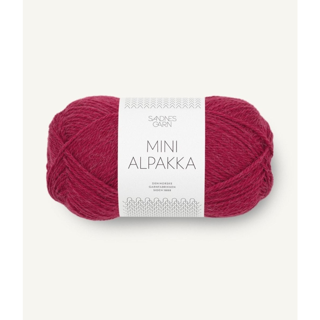 4255 Mini Alpakka Rumba Red Nm 9,0/3