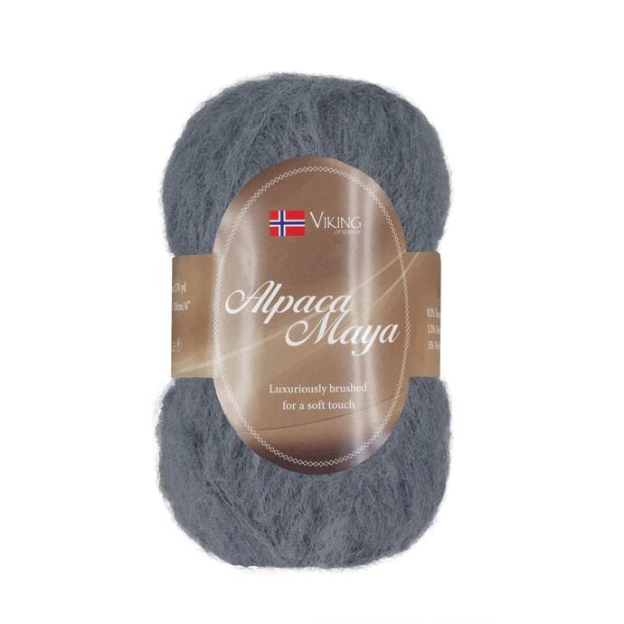 ALPACA MAYA Mørk blå - 726