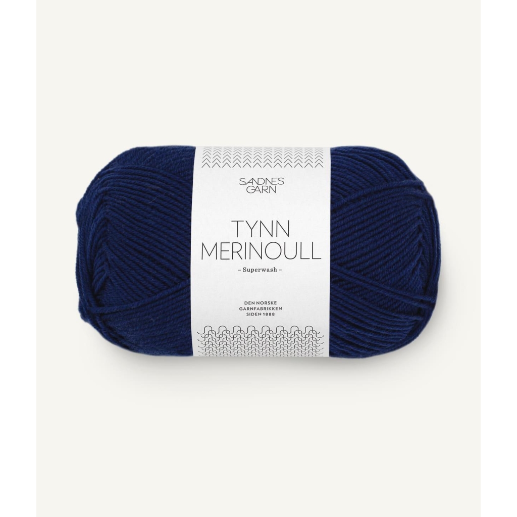 5575 Tynn Merinoull Marineblå
