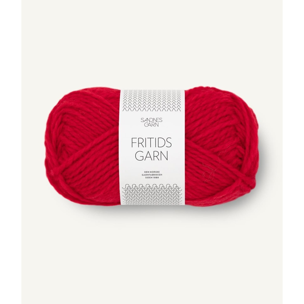 4120 Fritidsgarn Rød