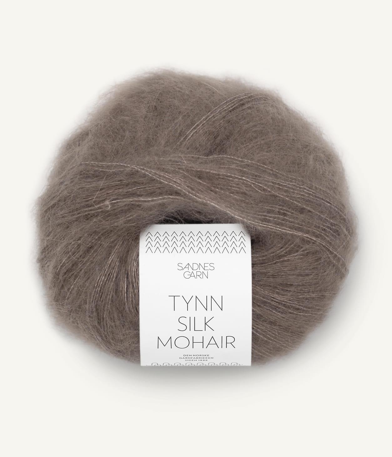 3161 Tynn Silk Mohair Eikenøtt