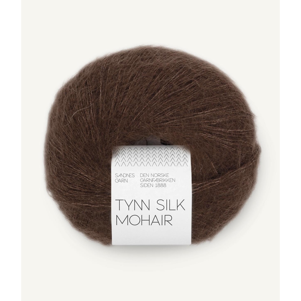 3091 Tynn Silk Mohair Cacao nibs