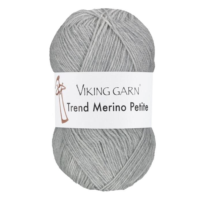 TREND MERINO PETITE Gråmelert - 313
