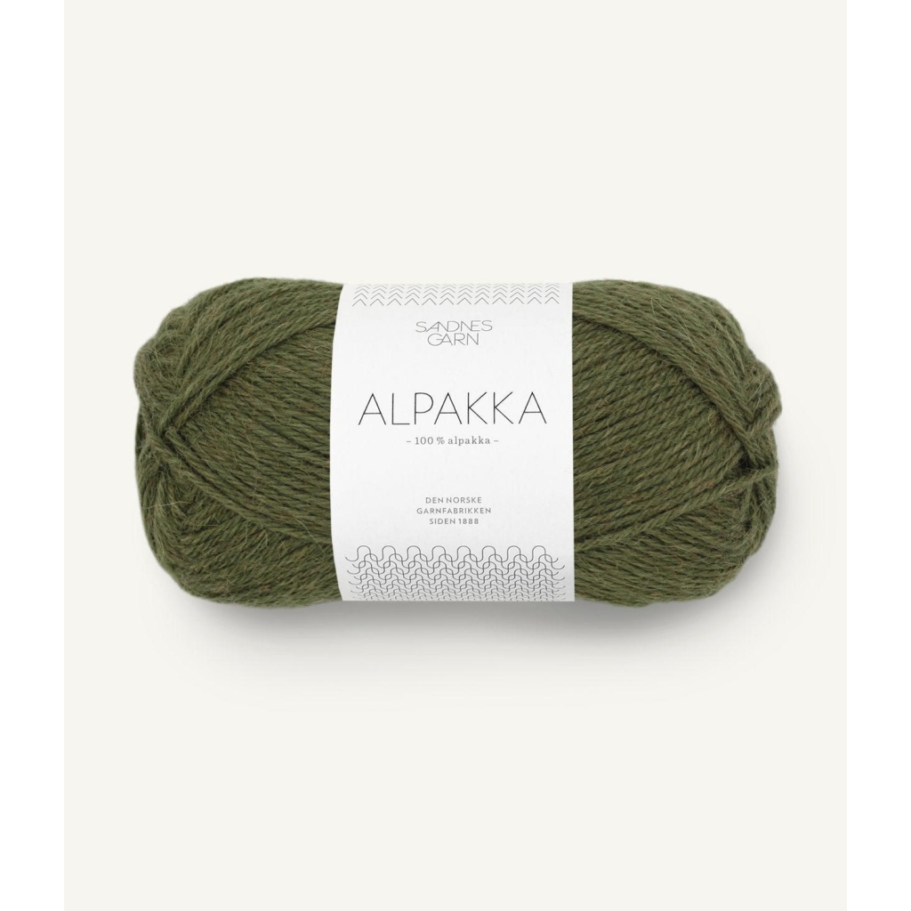 9573 Alpakka Mosegrønn