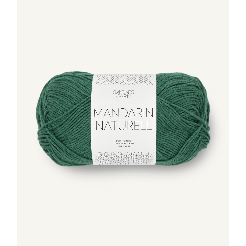 8052 Mandarin Naturell Mørk Grønn