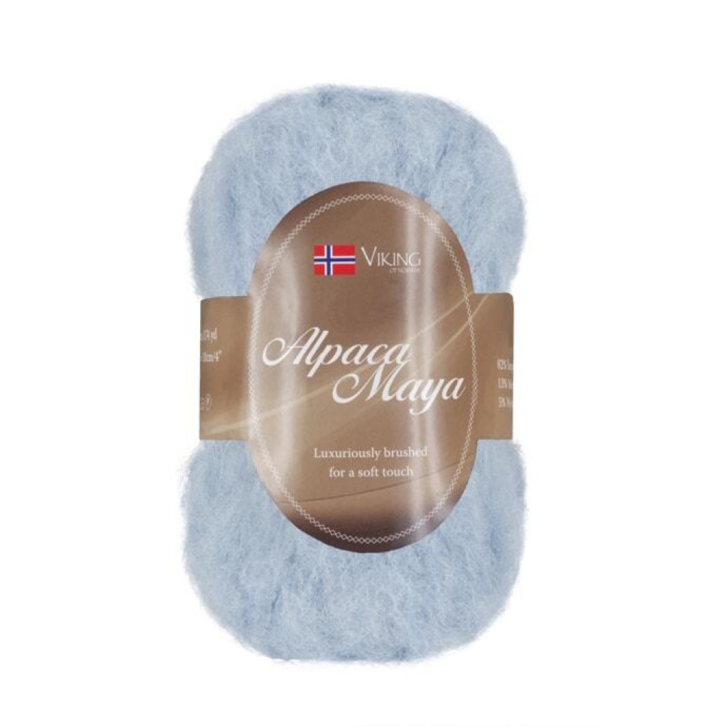 ALPACA MAYA Lys blå - 720