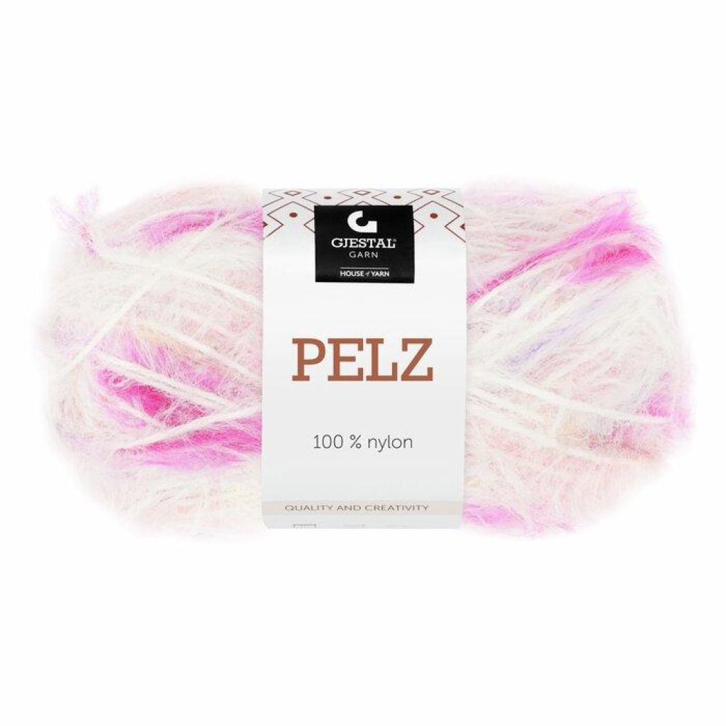 Pelz - Rosa/Lavendel print