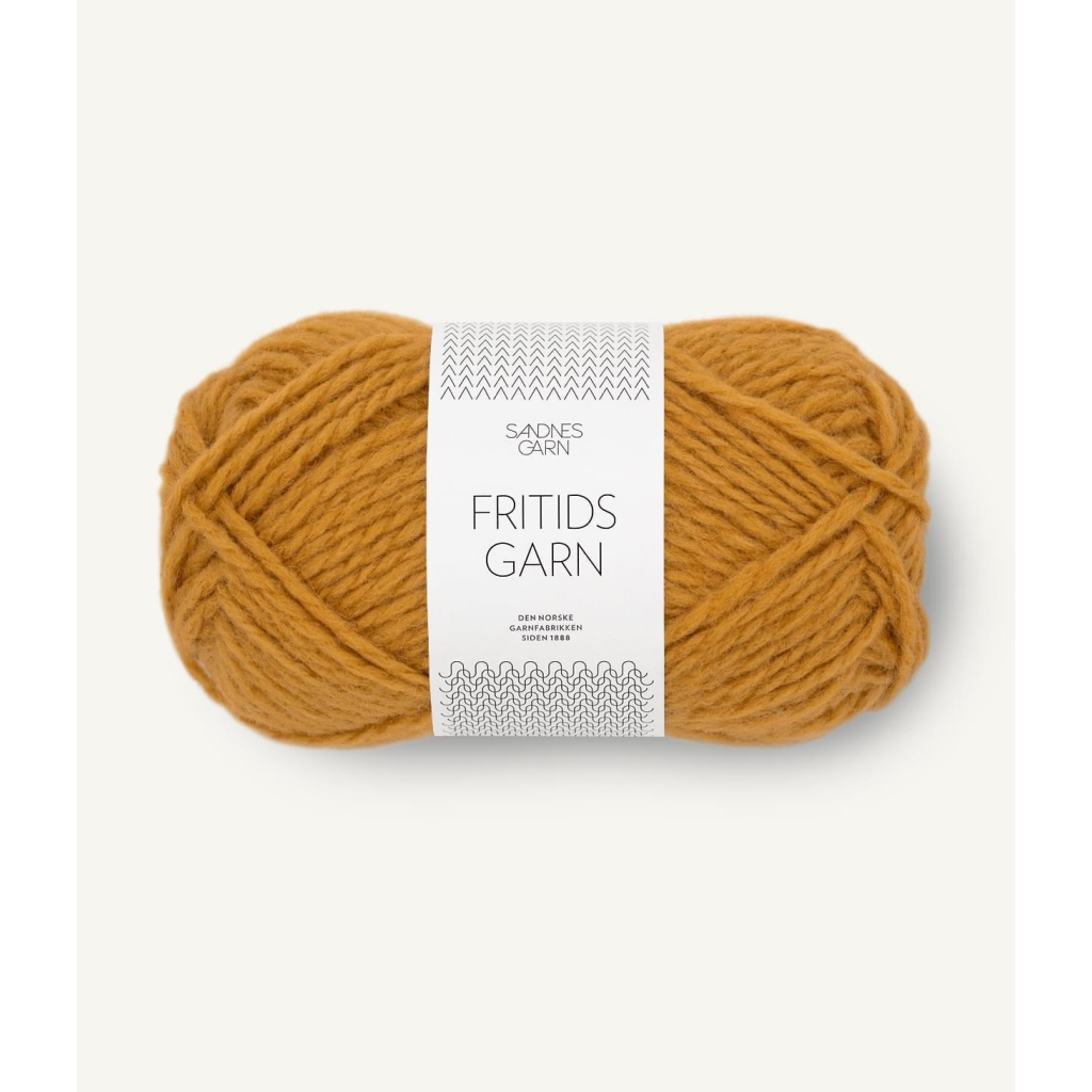 2335 Fritidsgarn Sennepsgul