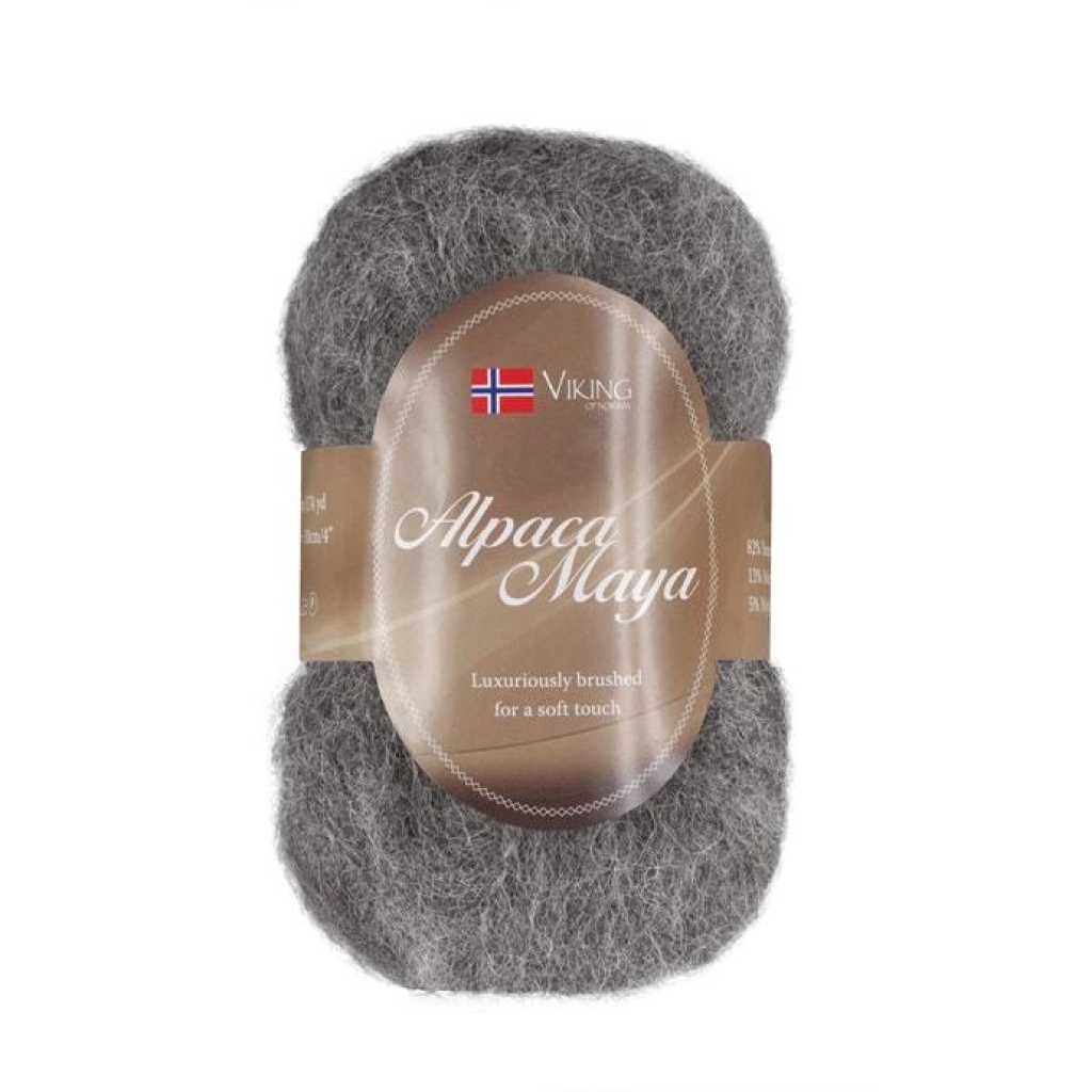 ALPACA MAYA Grå - 715